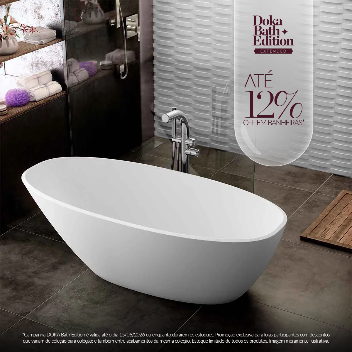 Banheira Mozzano | Doka Bath Works